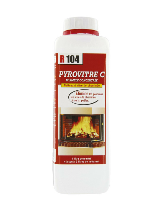 Nettoyant vitre d'insert bidon 1 litre - r104