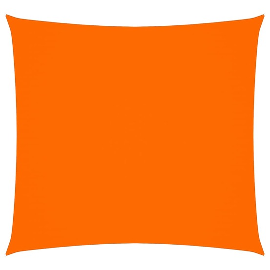 Voile de parasol tissu oxford carré 3x3 m orange