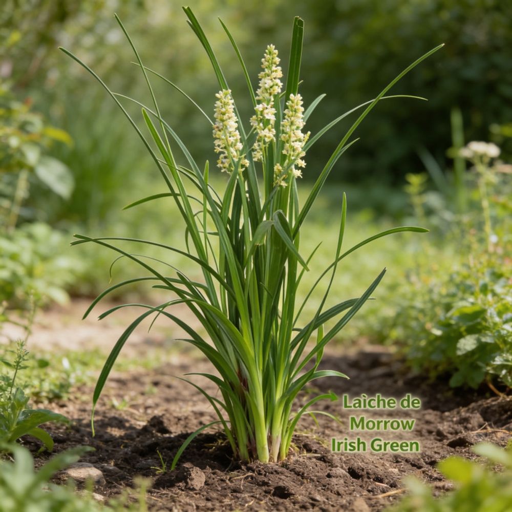 Laîche de morrow irish green 30cm pot 14cm - carex morrowii irish green