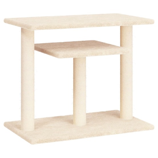 Arbres à chat avec plates-formes 62,5 cm crème