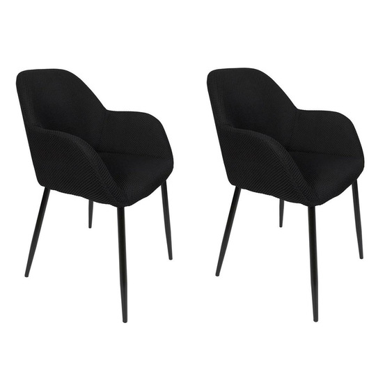 Lot de 2 chaises fauteuil