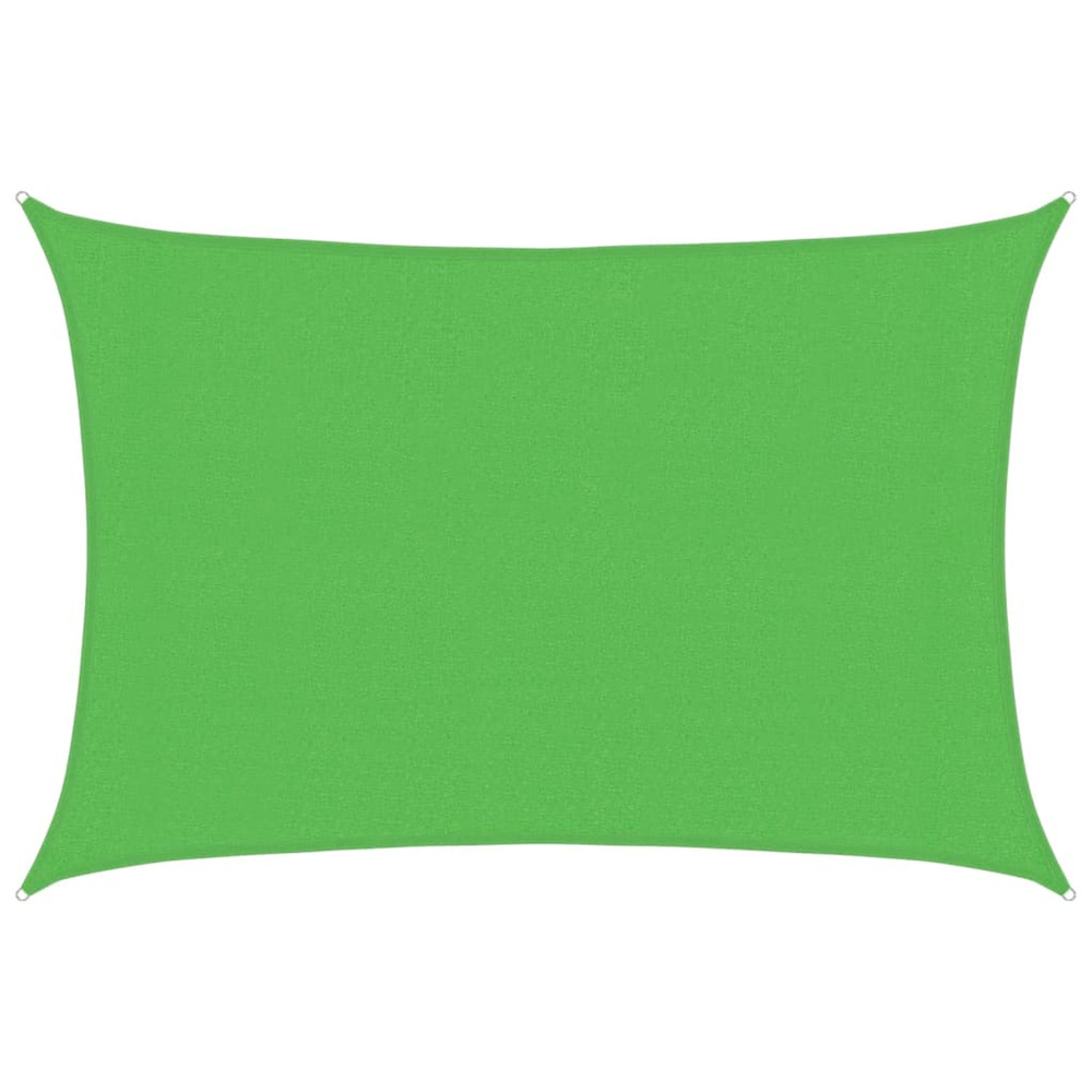 Voile d'ombrage 160 g/m² vert clair 3x4 m pehd