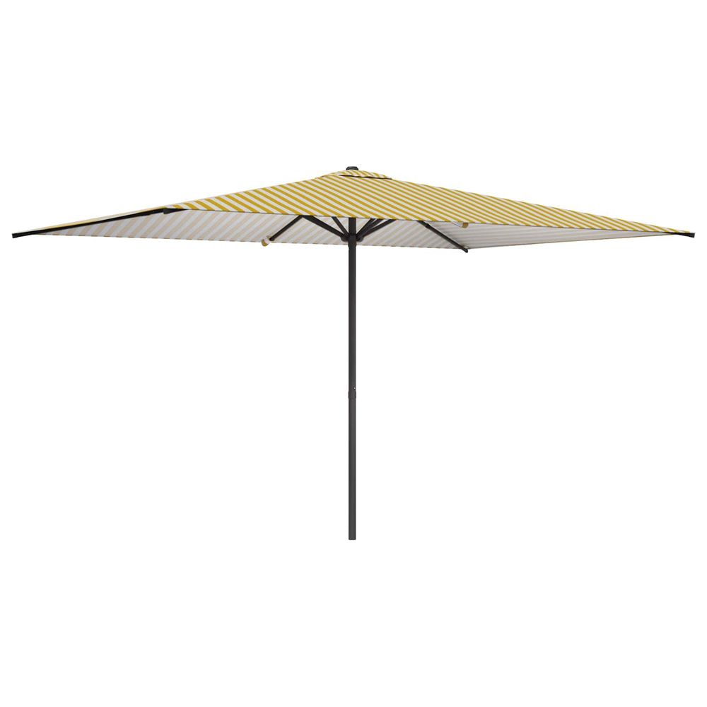 Parasol de jardin 200 x 300 cm polyester rectangulaire