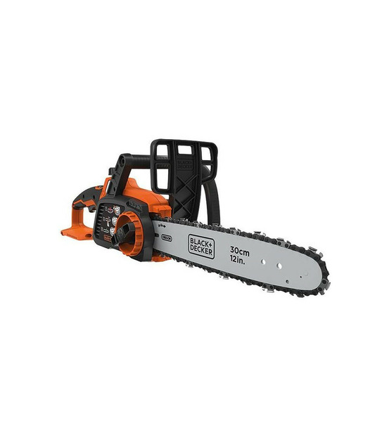 Black+decker - tronçonneuse electrique sans fil 36v 30 cm avec lubrification automatique - gkc3630lb-xj – sans batterie, ni c