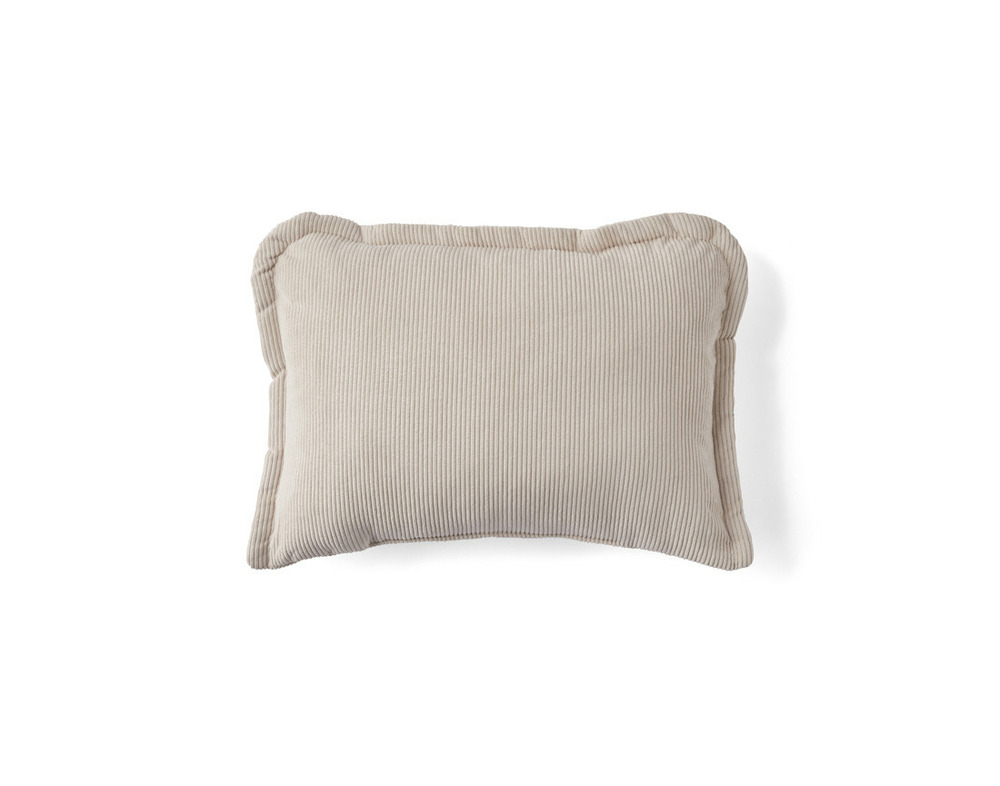 Albane - coussin - en velours côtelé - 38x52 cm