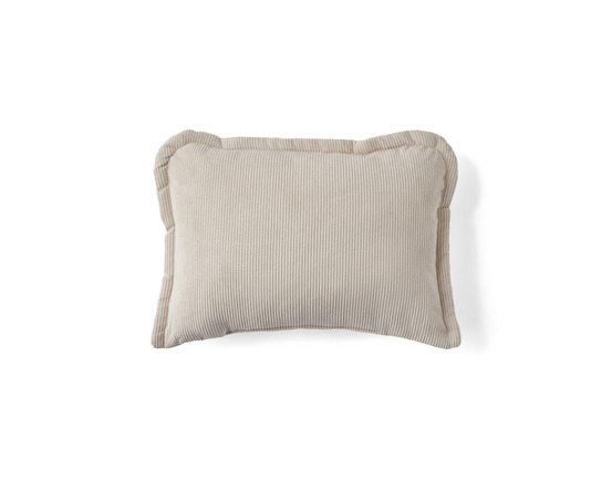 Albane - coussin - en velours côtelé - 38x52 cm