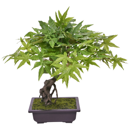 Bonsai d'acer artificiel 50cm vert