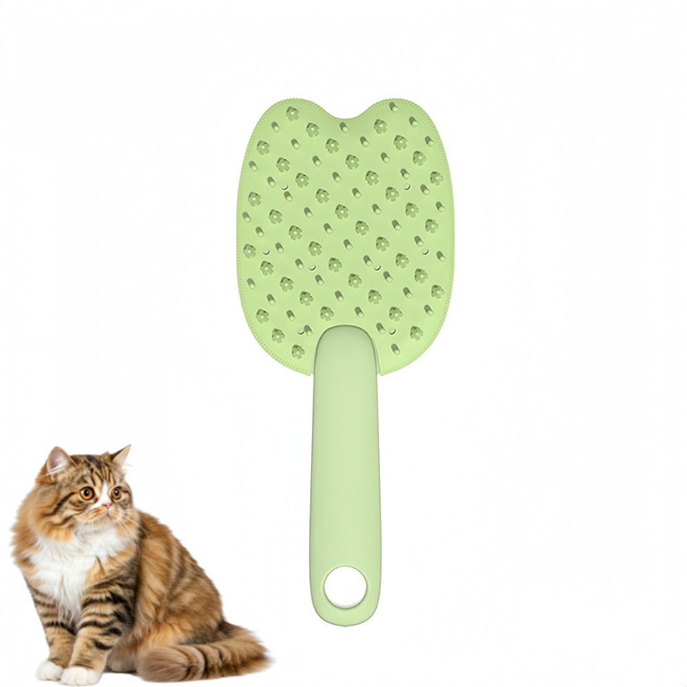 Peigne multifonction pour animaux de compagnie taille vert s