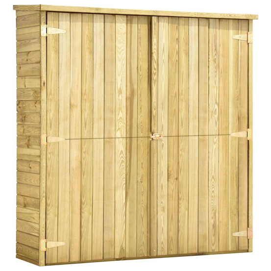 ABRI A OUTILS DE JARDIN 163X50-(862918)