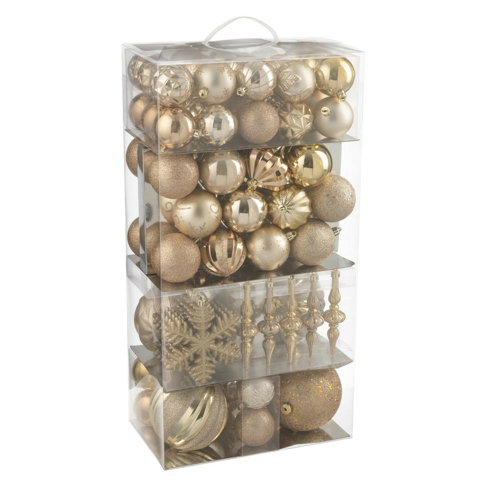 Lot de 80 boules de noël 