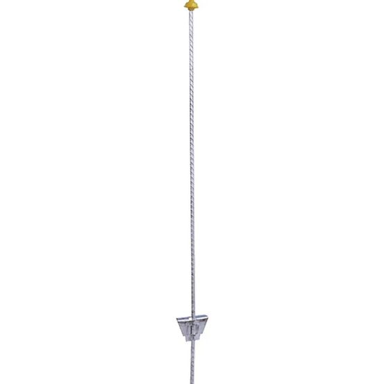 25 piquets flexibles ovales isolateurs 1,05m - acier flexible - chapron lemenager