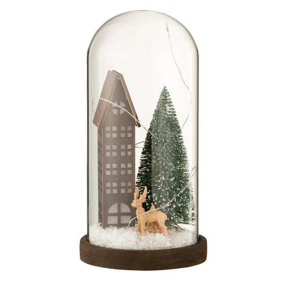 Cloche déco led en verre