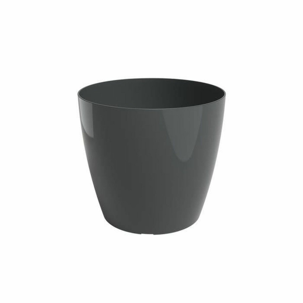 Pot de fleur san remo - 36 br - anthracite - 36 x 36 x 33,5 cm