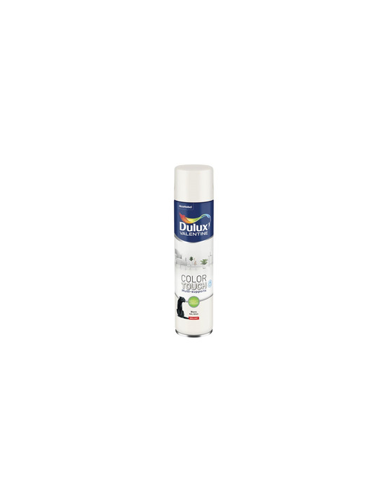Aérosol color touch brillant blanc 600ml - dulux valentine