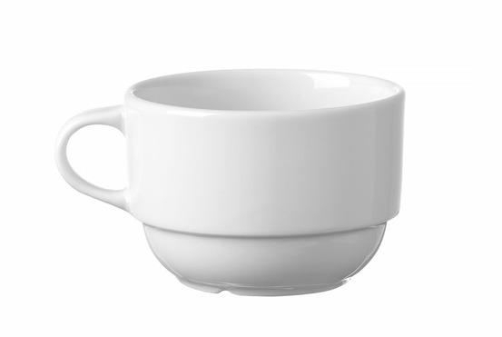 Tasse à expresso porcelaine classique 0,09l 63 mm - lot de 12 - hendi