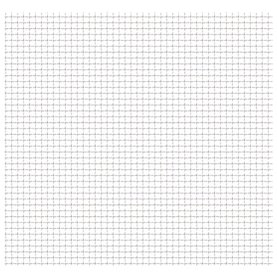 Clôture de jardin sertie acier inoxydable 100x85 cm 11x11x2 mm
