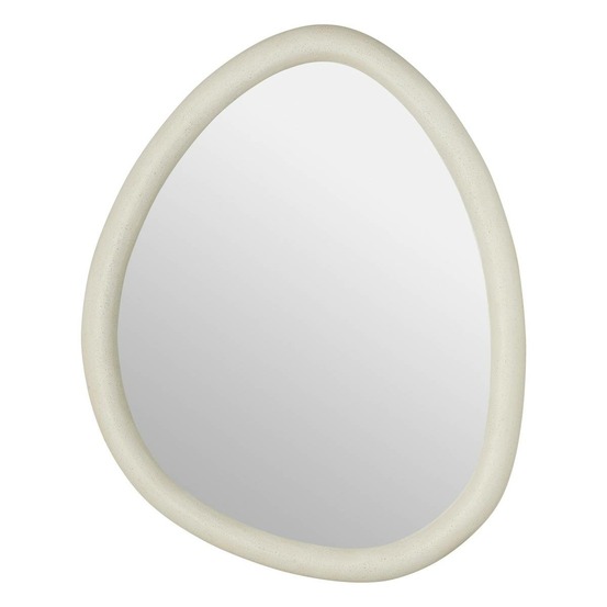 Miroir mural chesni blanc 60x47cm