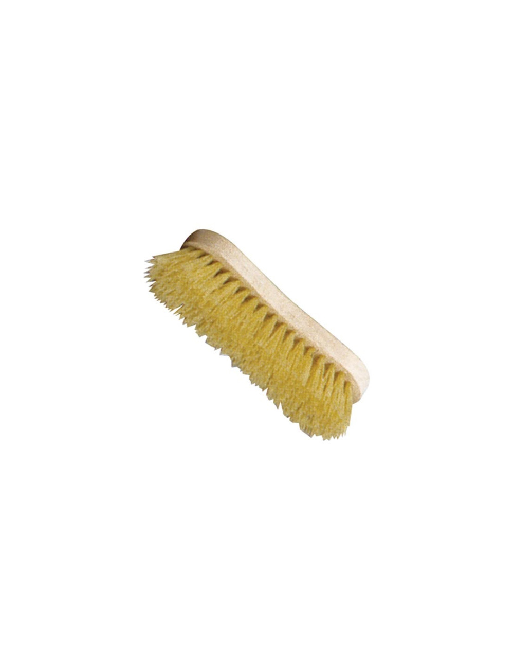 Brosse violon à laver bois brut polypro jaune 3236 - findis ebj