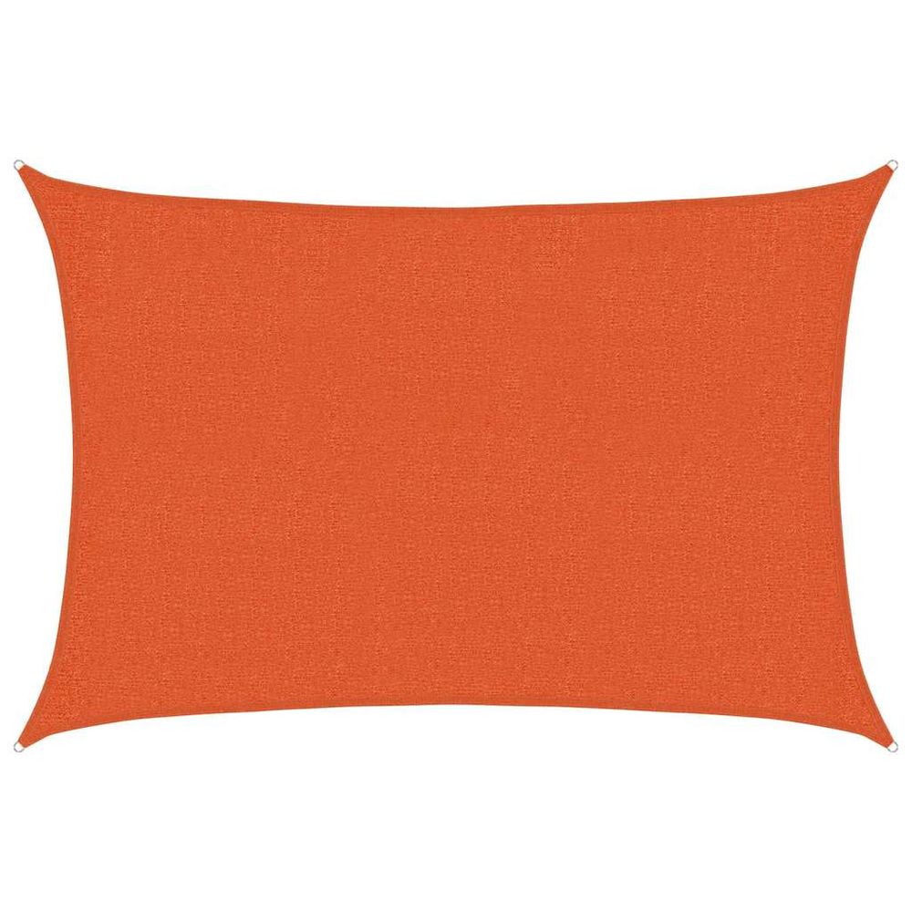 Voile d'ombrage 160 g/m² orange 2x2,5 m pehd