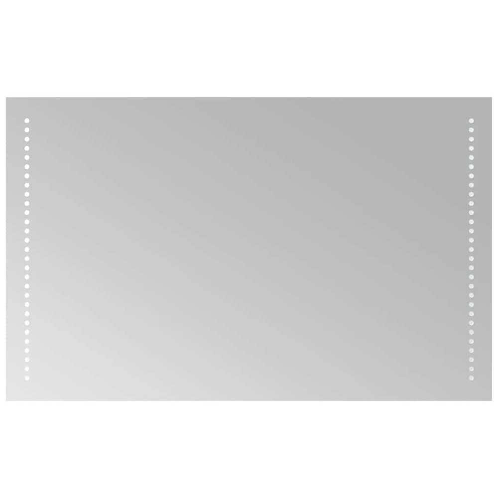 Miroir de salle de bain à led 80x50 cm