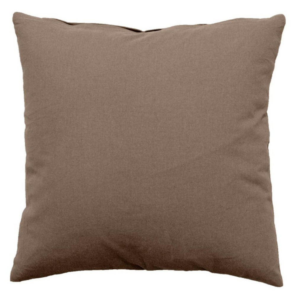 Coussin déco uni déhoussable 