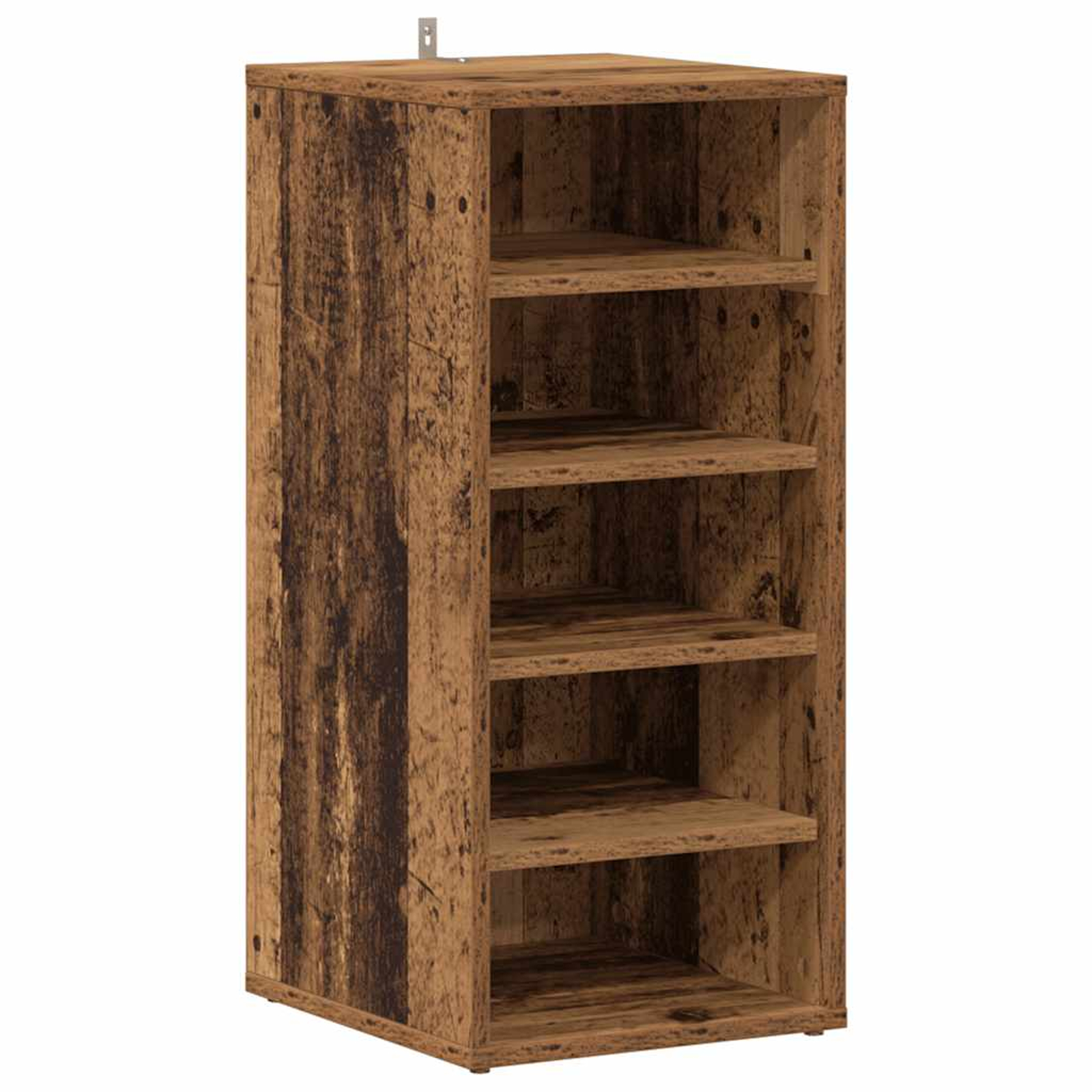 Armoire à chaussures vieux bois 32x35x70 cm bois d'ingénierie