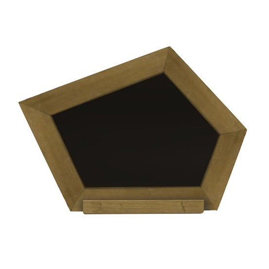 Tableau noir bois marron