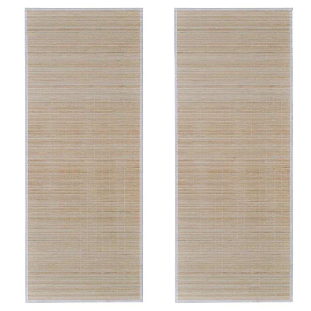 Tapis rectangulaires Bambou naturel 120x180cm
