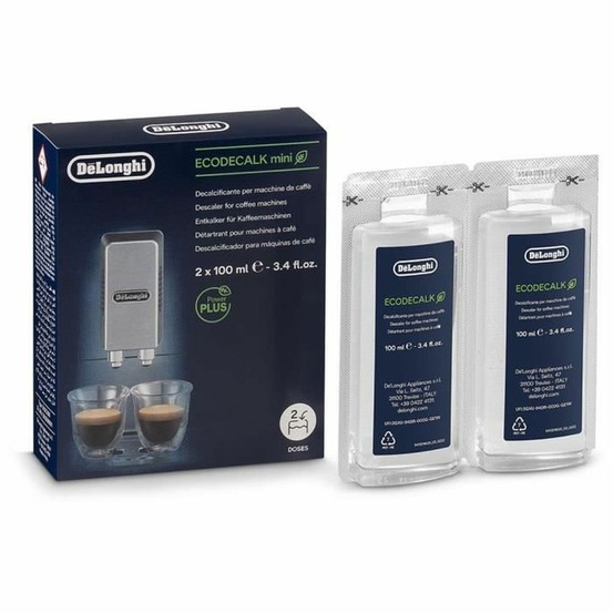 Détartrant ecodecalk mini 2 x 100 ml pour toutes les machines à café delonghi
