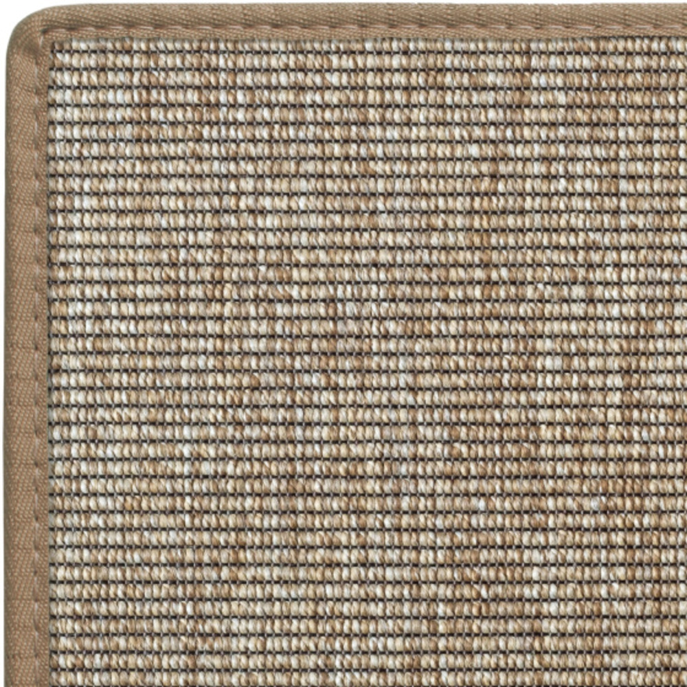 Tapis intérieur / extérieur nusa - beige - galon beige foncé - 250 x 350 cm