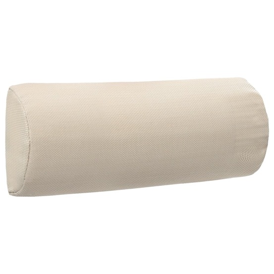 Appui-tête de chaise longue crème 40x7,5x15 cm textilène