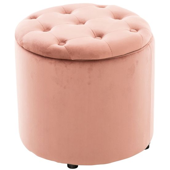 Tabouret pantin en velours