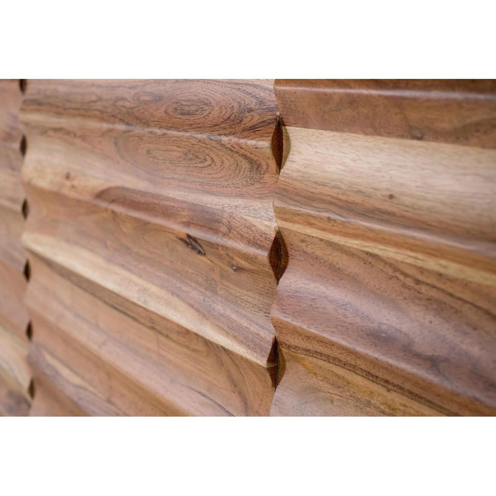 Tête de lit bois marron - décoration d'autrefois