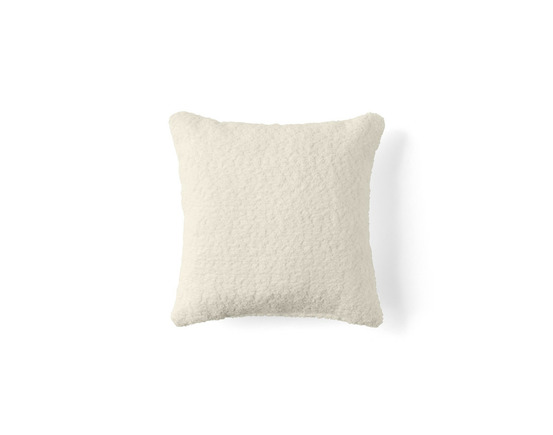 Rune - coussin - en tissu bouclette - 37x37 cm