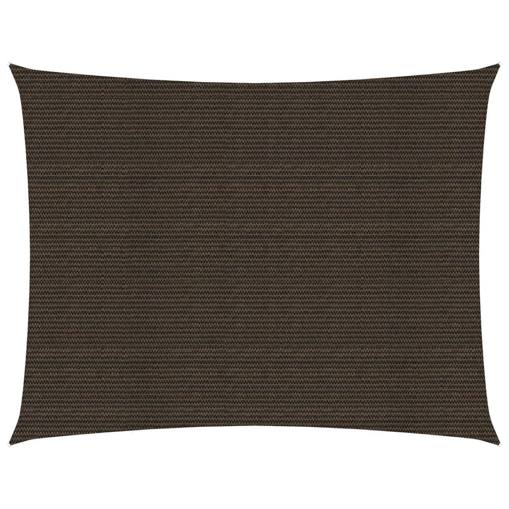 Voile d'ombrage 160 g/m² 2,5 x 3,5 m pehd marron