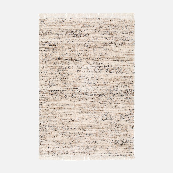 Tapis intérieur avec motif tacheté, crème