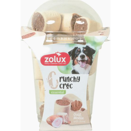 Friandises crunchy croc moëlle xl 240 g pour grand chien