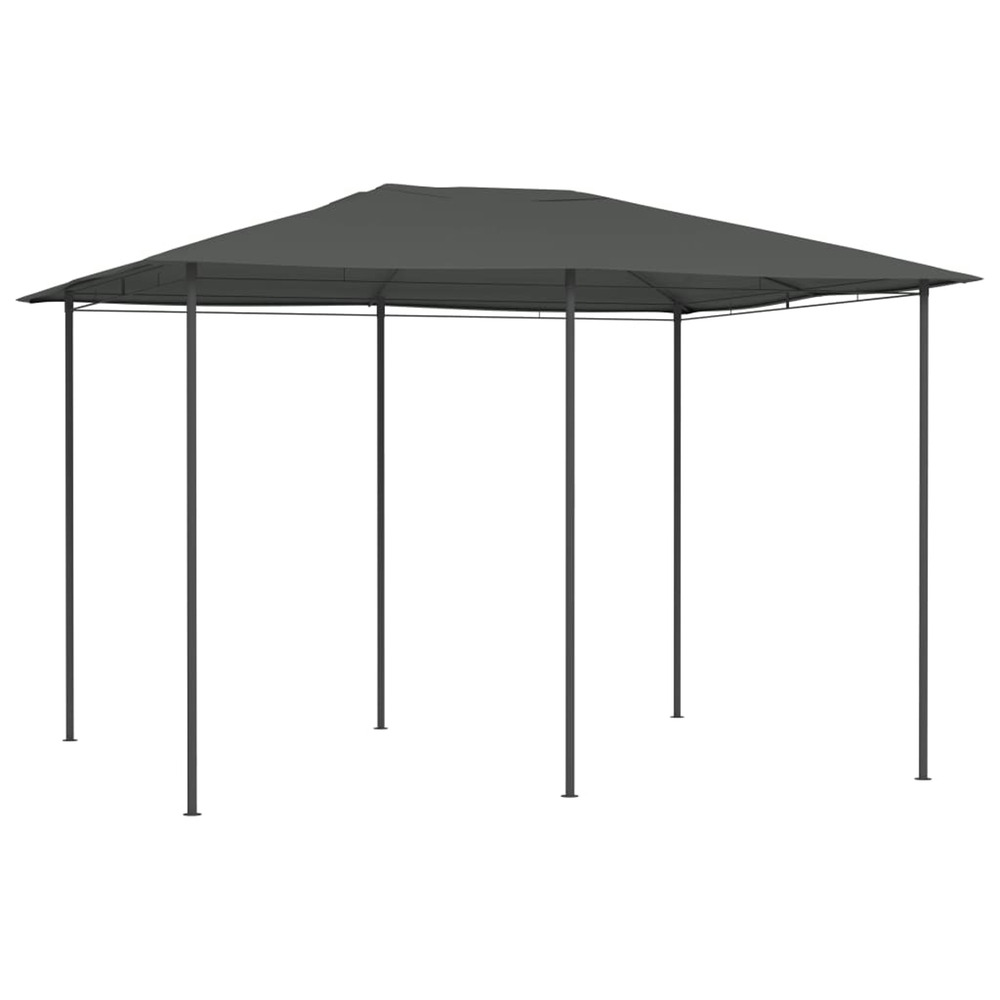 Belvédère 3x4x2,6 m anthracite 160 g/m²