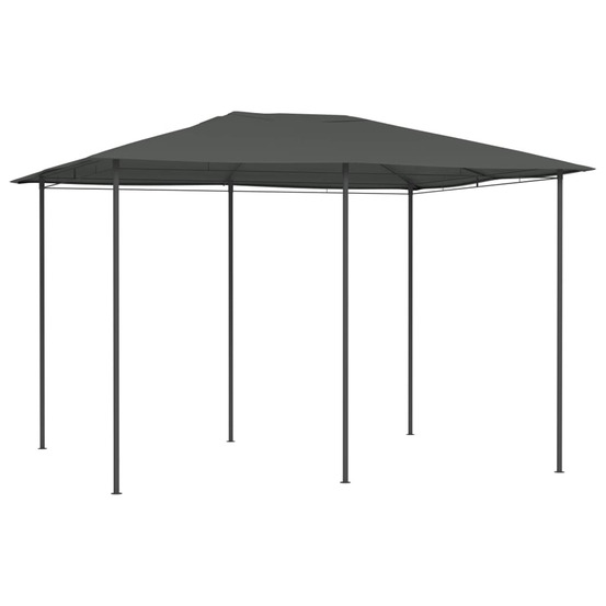 Belvédère 3x4x2,6 m anthracite 160 g/m²