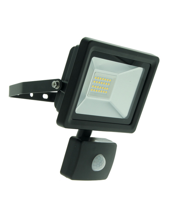 Projecteur easy connect led 20w noir + détecteur de mouvement