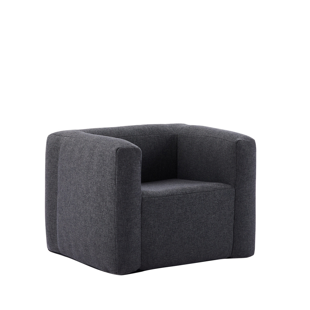 Fauteuil gonflable terracotta - intérieur et extérieur - couleur gris foncé