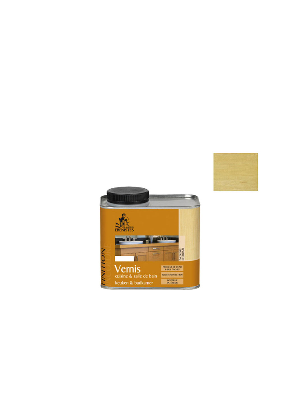 Vernis bois les anciens ebenistes satin chêne clair 450ml - les anciens ebenistes
