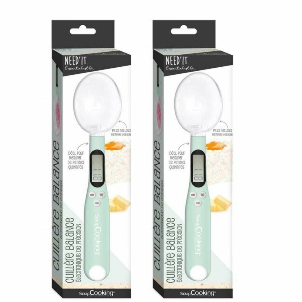 2 cuillères balance digitale