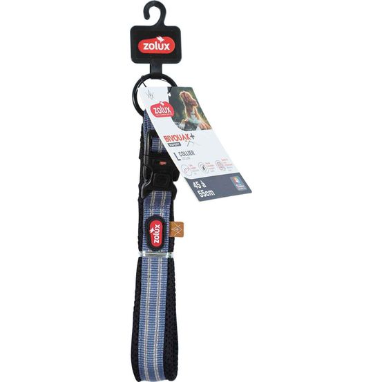 Collier souple en tissu bivouak 45 à 55 cm 20 mm