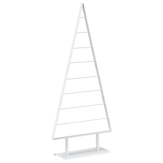 Arbre de noël en métal kuopio 180 cm acier blanc