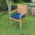 Coussin bleu marine pour fauteuils fixes