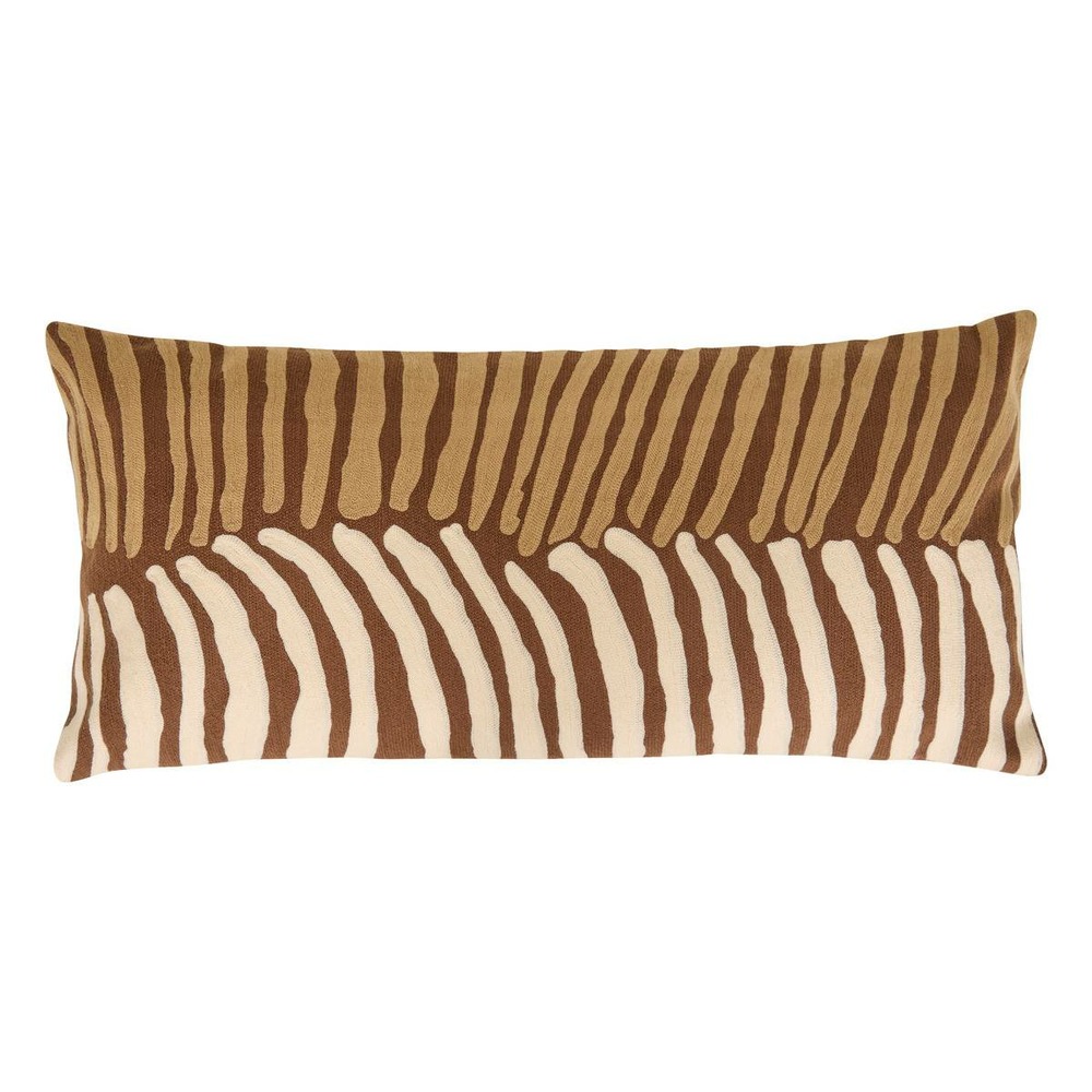 Coussin hary marron 75x35cm