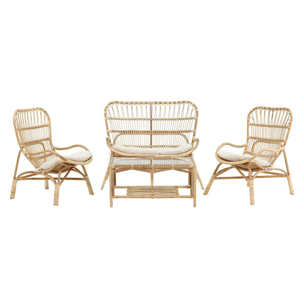 Salon de jardin en rotin 