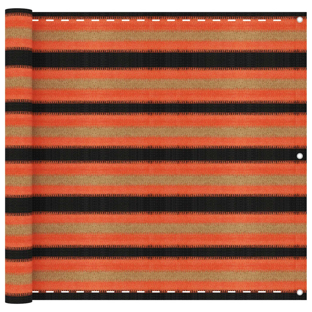 Écran de balcon multicolore 90x500 cm pehd