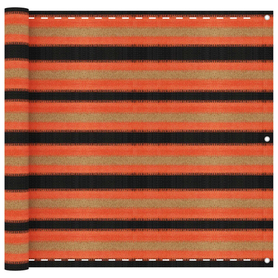 Écran de balcon multicolore 90x500 cm pehd